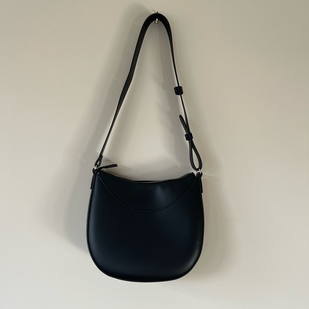 NWOT Uniqlo Faux Leather One-Handle Bag in Black